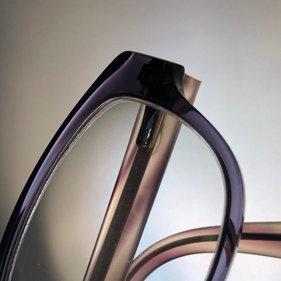 Roberto Cabras RB 701 HV2 HM Eyeglass Frame Black Brown Tan Flex Clear 52-14-140 - Picture 9 of 12